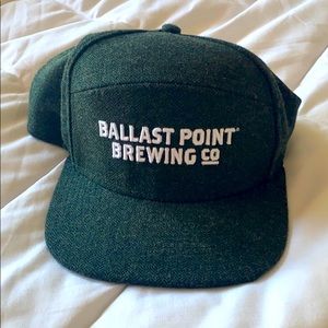 Ballast Point green wool snapback